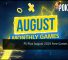 PS Plus August 2019 Free Games Lineup