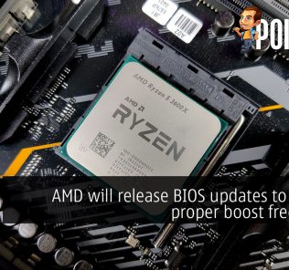 AMD will release BIOS updates to deliver proper boost frequency 30