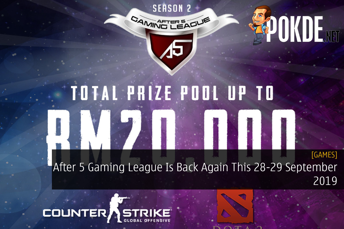 After 5 Gaming League Is Back Again This 28-29 September 2019 — Offering Prize Pool Up To RM20,000 20