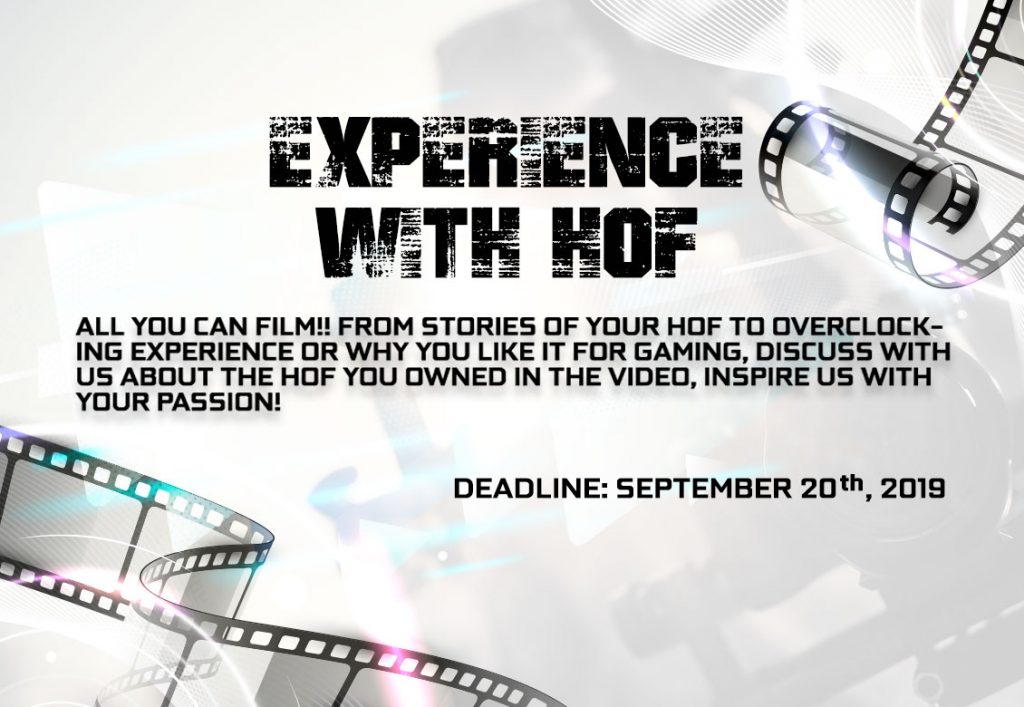 Stand a chance to win a GALAX GeForce RTX 2080 Ti HOF by submitting your videos! 29