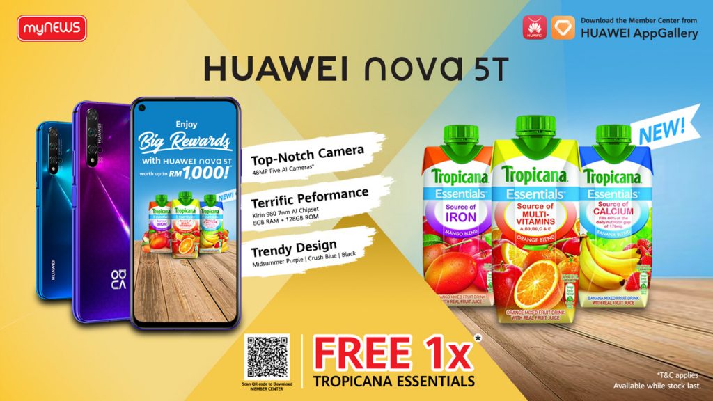 HUAWEI nova 5T Users Can Enjoy RM1,127 Worth Of Weekly Rewards 24