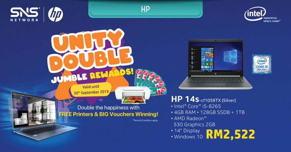 Get a free printer and win cash vouchers with the Intel® Revolution Bonanza Campaign 31