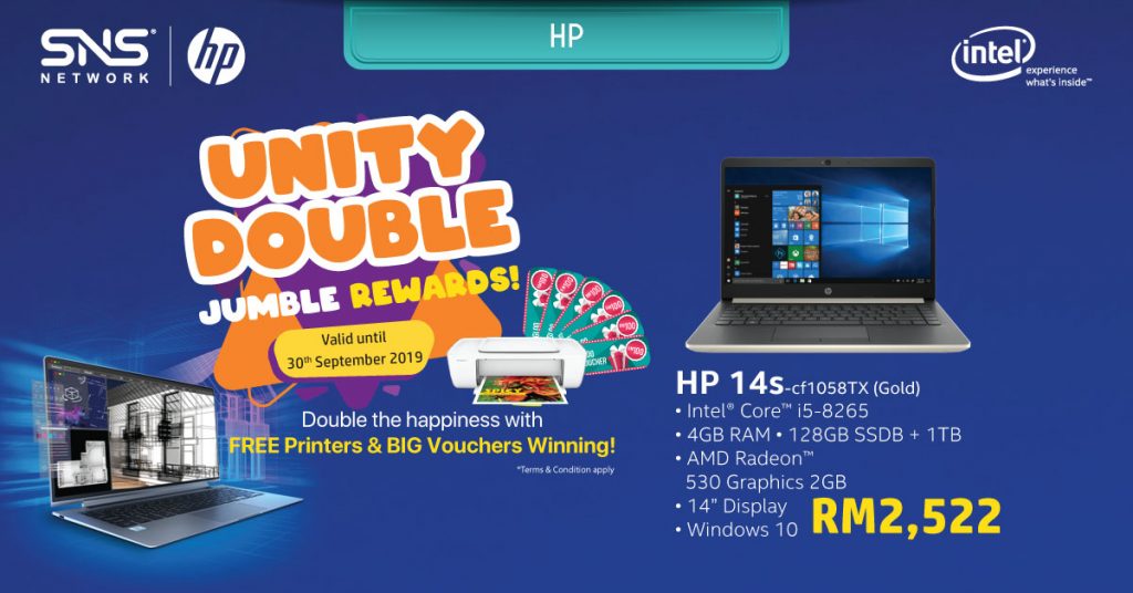 Get a free printer and win cash vouchers with the Intel® Revolution Bonanza Campaign 40