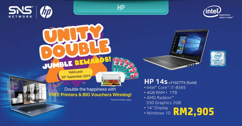 Get a free printer and win cash vouchers with the Intel® Revolution Bonanza Campaign 28