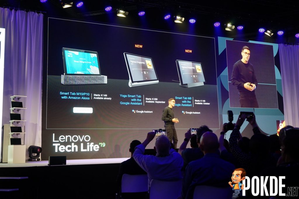 [IFA 2019] Lenovo Yoga Smart Tab Easily Turns Your Home Into a Smart Home