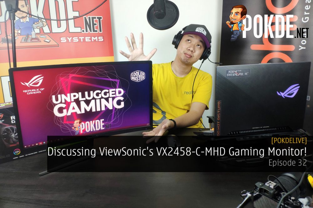 PokdeLIVE 32 — Discussing ViewSonic's VX2458-C-MHD Gaming Monitor! 28