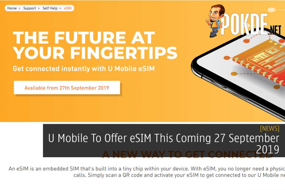 U Mobile To Offer eSIM This Coming 27 September 2019 31