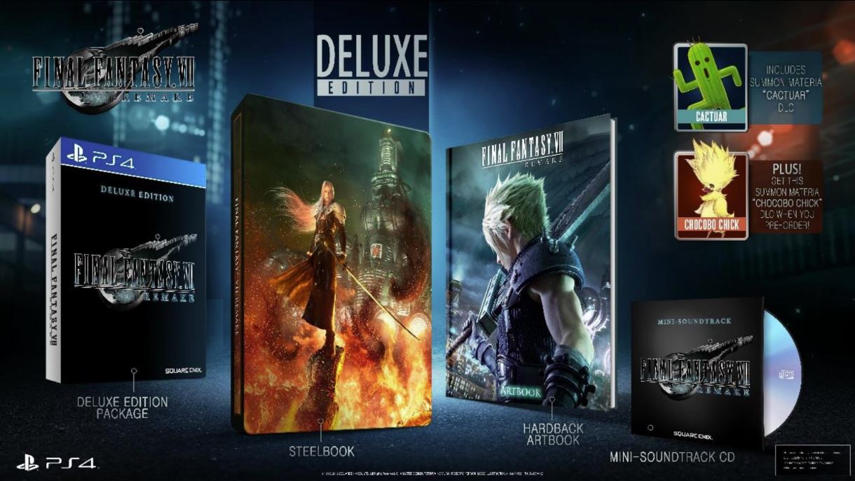 Final Fantasy VII Remastered Malaysia Retail Price Announced - Standard,  Deluxe, And 1st Class Editions –