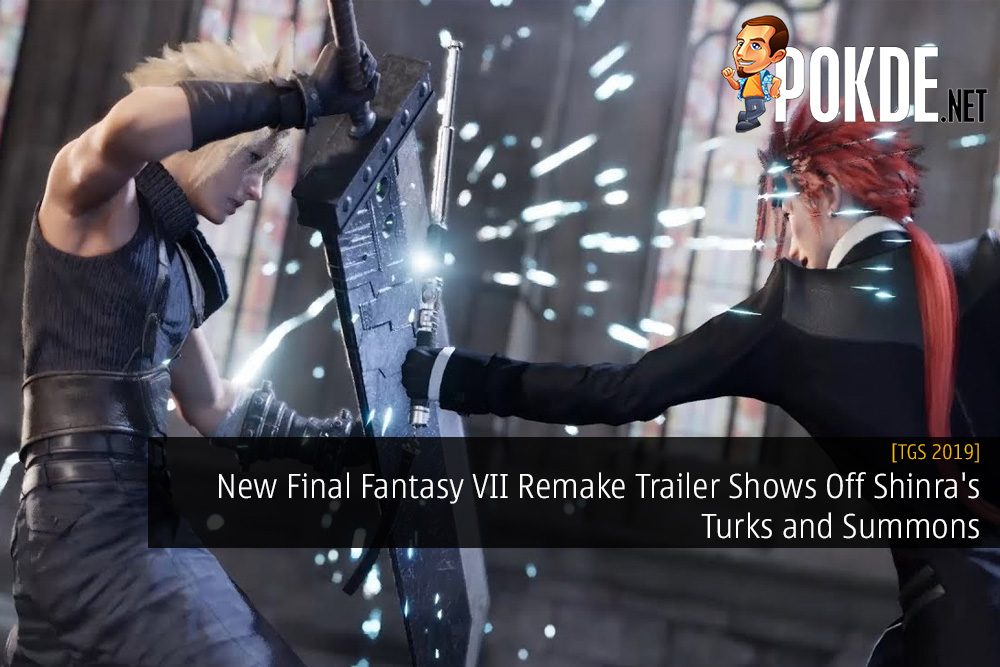 [TGS 2019] New Final Fantasy VII Remake Trailer Shows Off Shinra's Turks and Summons 26