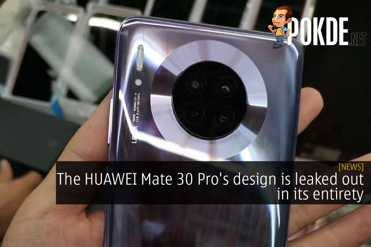 The HUAWEI Mate 30 Pro's design is leaked out in its entirety 10