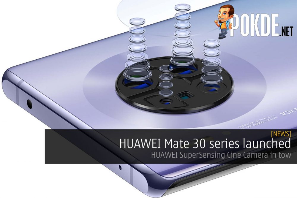 HUAWEI Mate 30 series launched — HUAWEI SuperSensing Cine Camera in tow 23