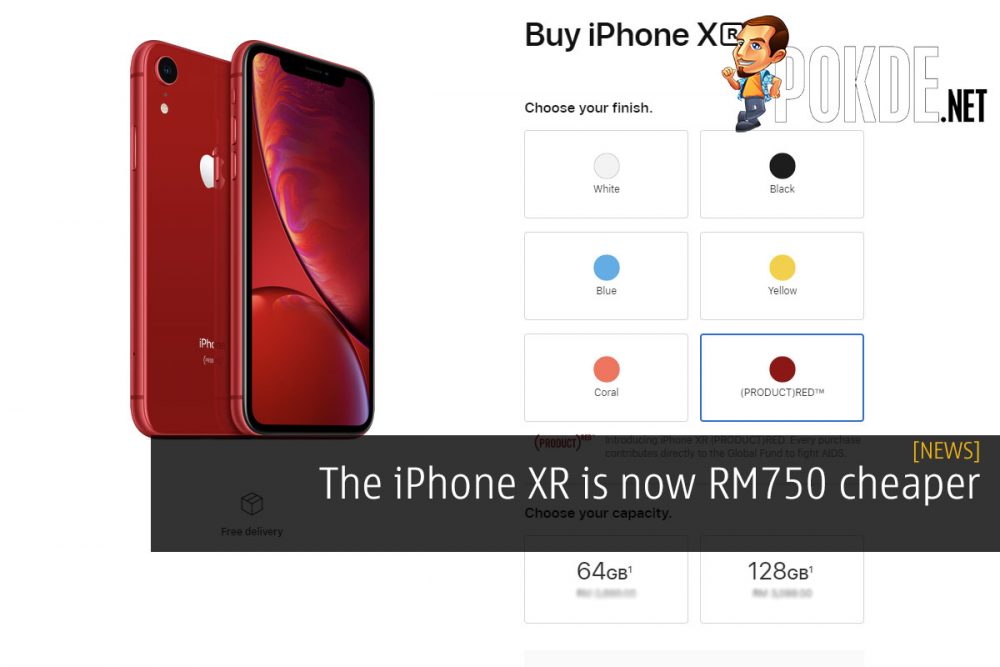 The iPhone XR is now RM750 cheaper 30