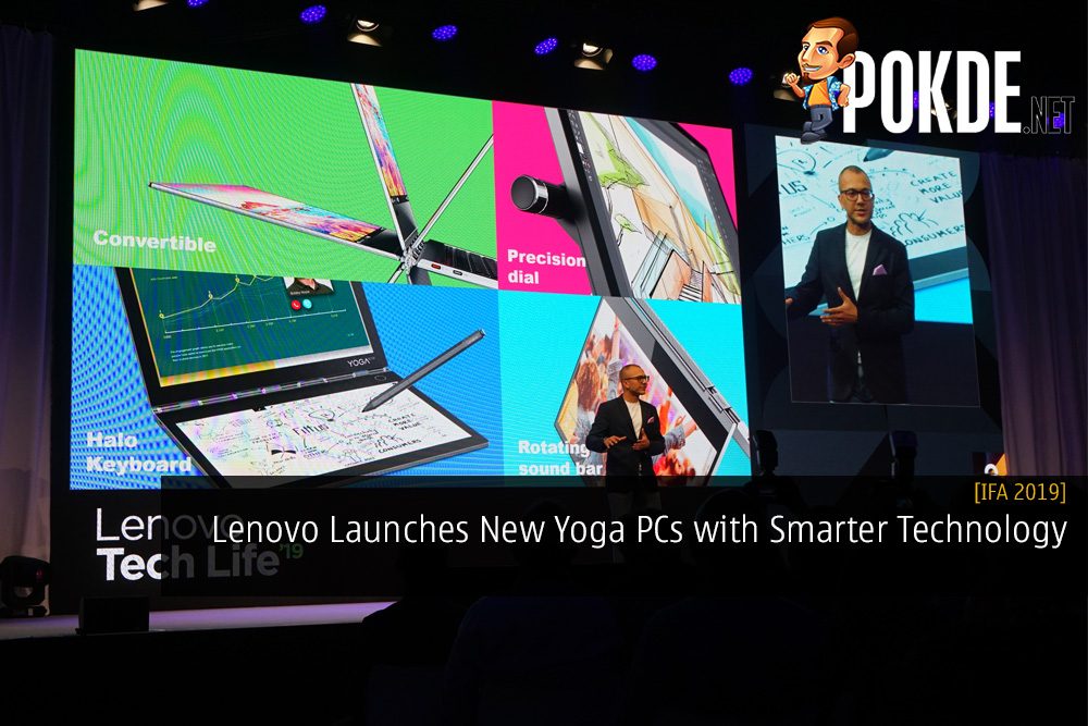 [IFA 2019] Lenovo Launches New Yoga PCs with Smarter Technology