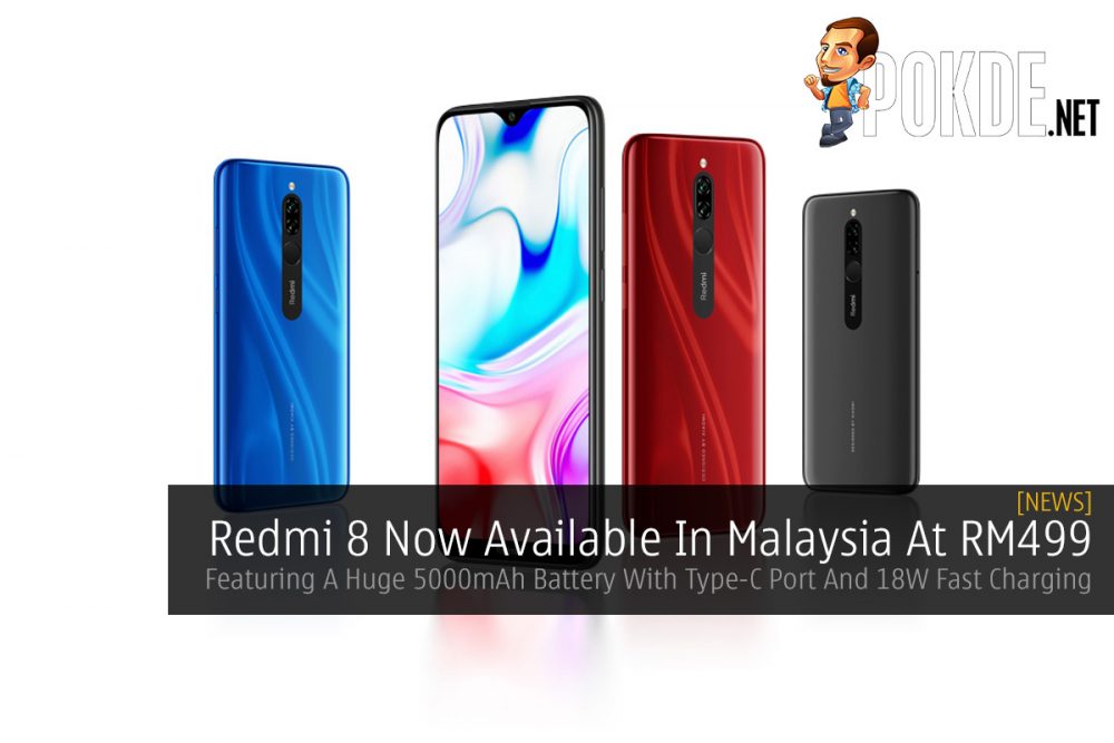 Redmi 8 Now Available In Malaysia At RM499 — Featuring A Huge 5000mAh Battery With Type-C Port And 18W Fast Charging 23