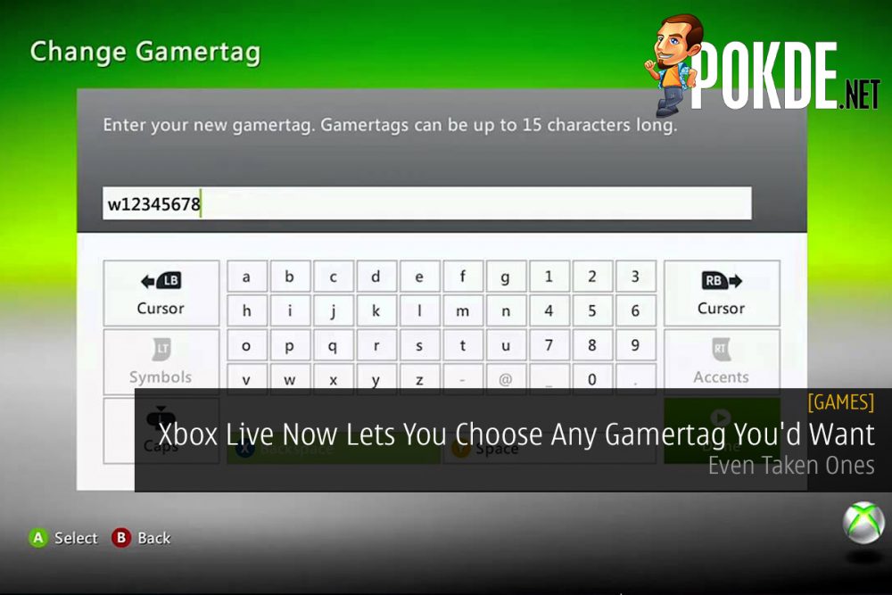 Xbox Live Now Lets You Choose Any Gamertag You'd Want — Even Taken Ones 28