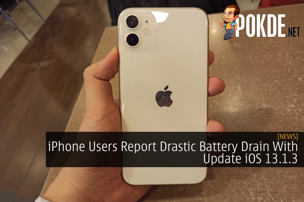 iPhone Users Report Drastic Battery Drain With Update iOS 13.1.3 26