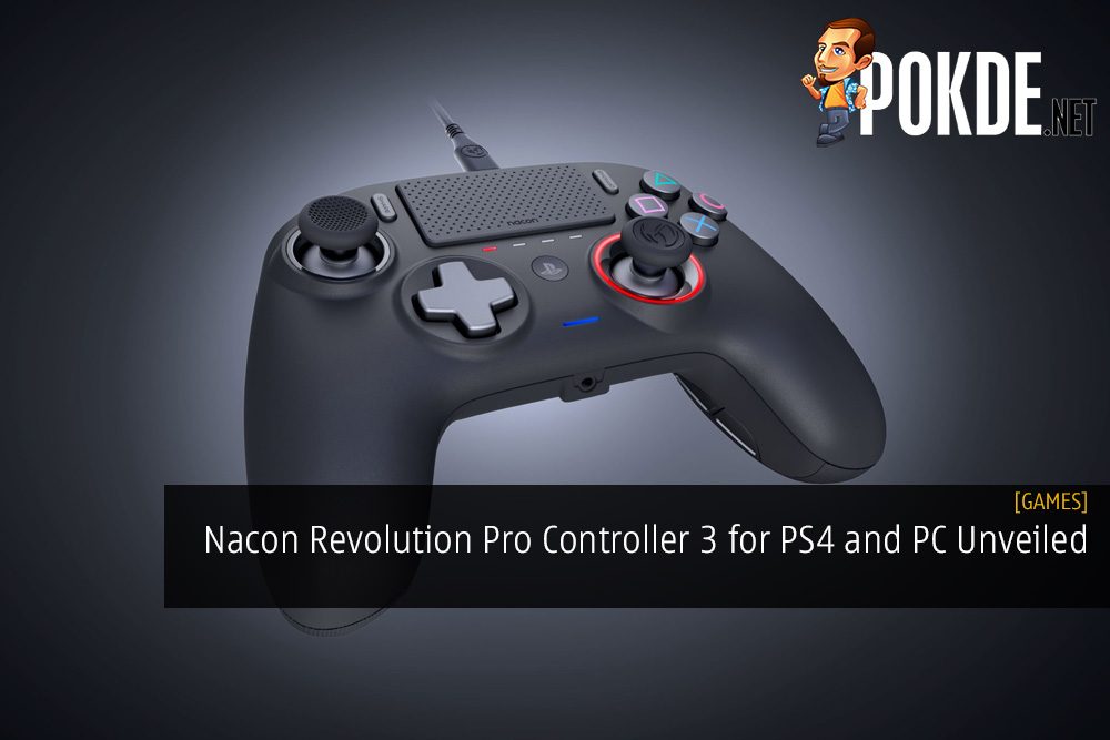 Nacon Revolution Pro Controller 3 for PS4 and PC Unveiled