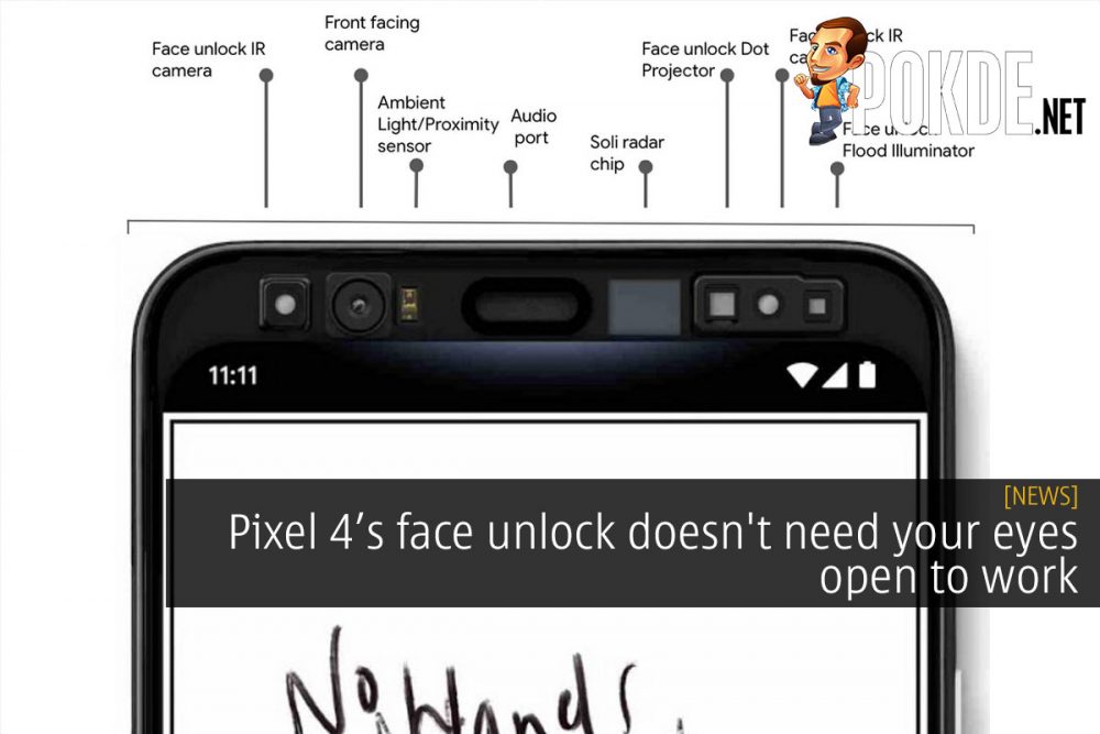 Pixel 4's face unlock doesn't need your eyes open to work 29
