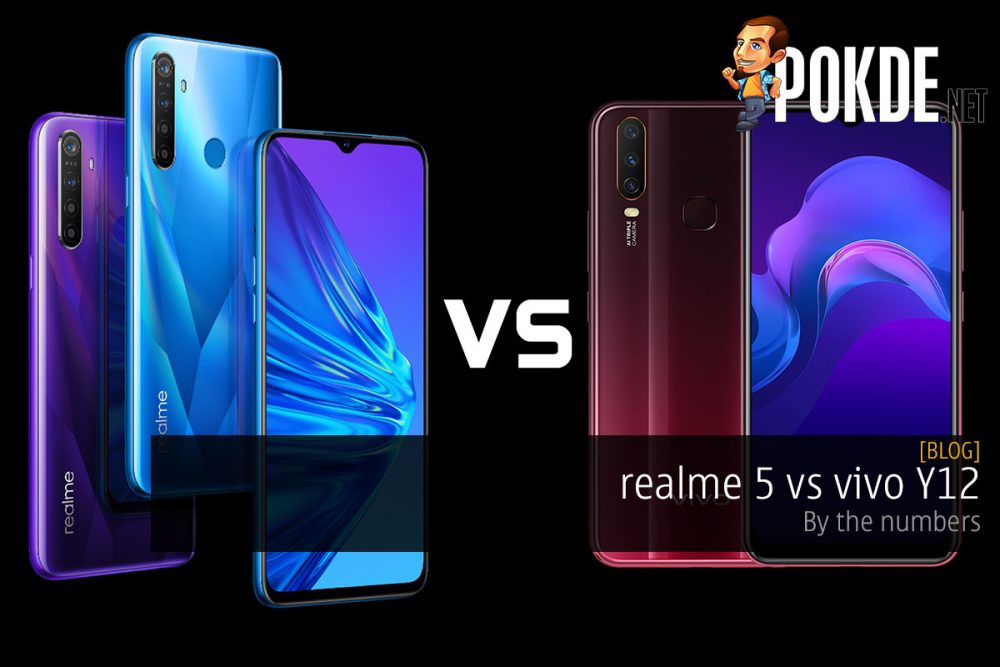 realme 5 vs vivo Y12 ⁠— by the numbers 30