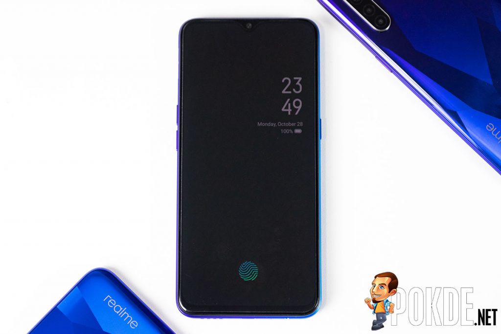 realme XT always on display off-screen clock AOD