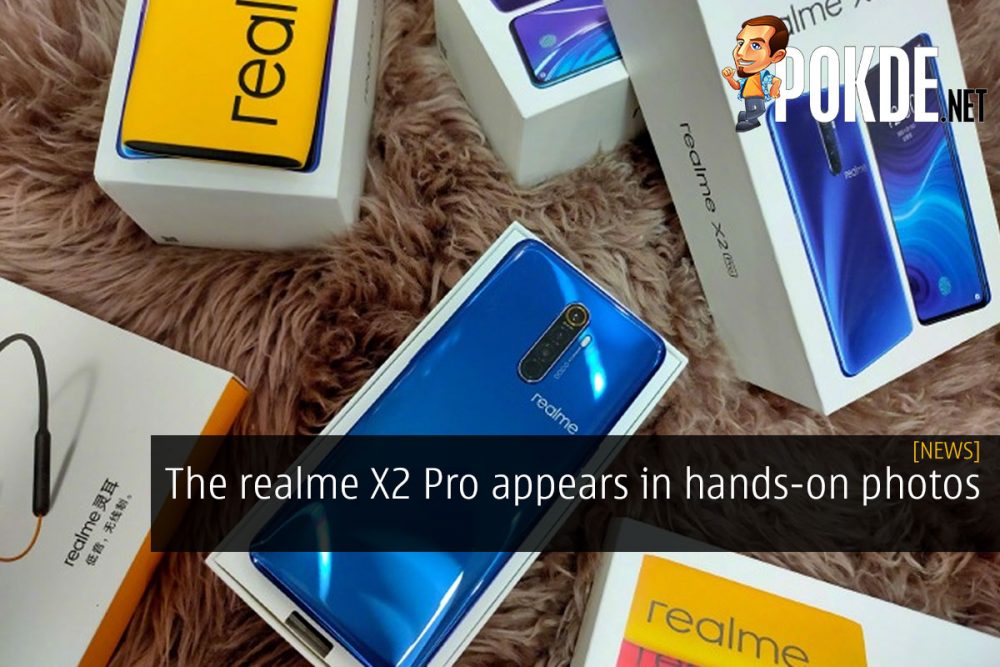 The realme X2 Pro appears in hands-on photos 22