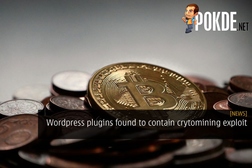 Wordpress plugins found to contain crytomining exploit 25