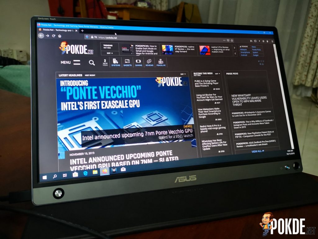 ASUS ZenScreen Touch MB16AMT Portable Monitor Review - Portable Productivity Powerhouse