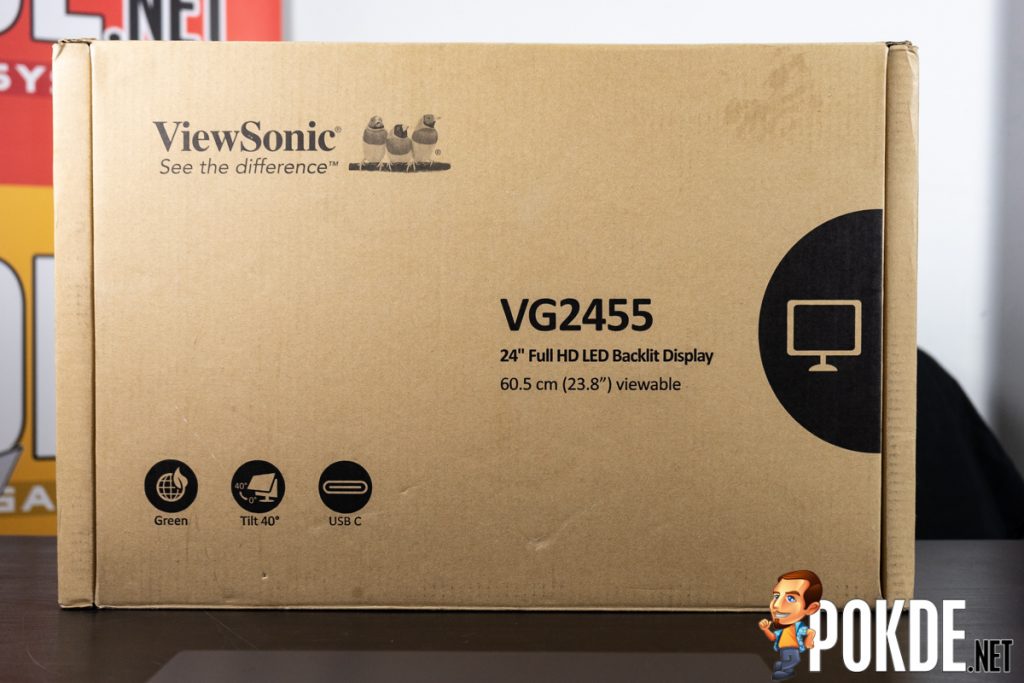 viewsonic vg2455 review box outside