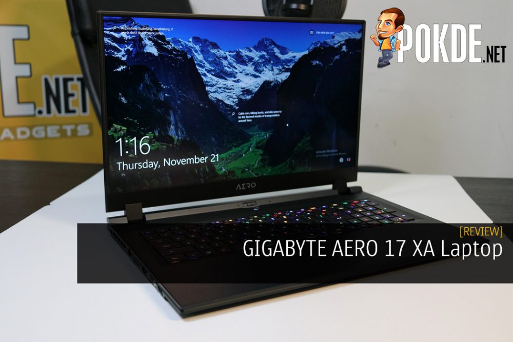 GIGABYTE AERO 17 XA Laptop Review