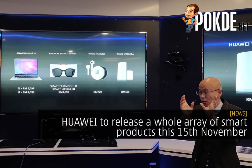 HUAWEI to release a whole array of smart products this 15th November 23