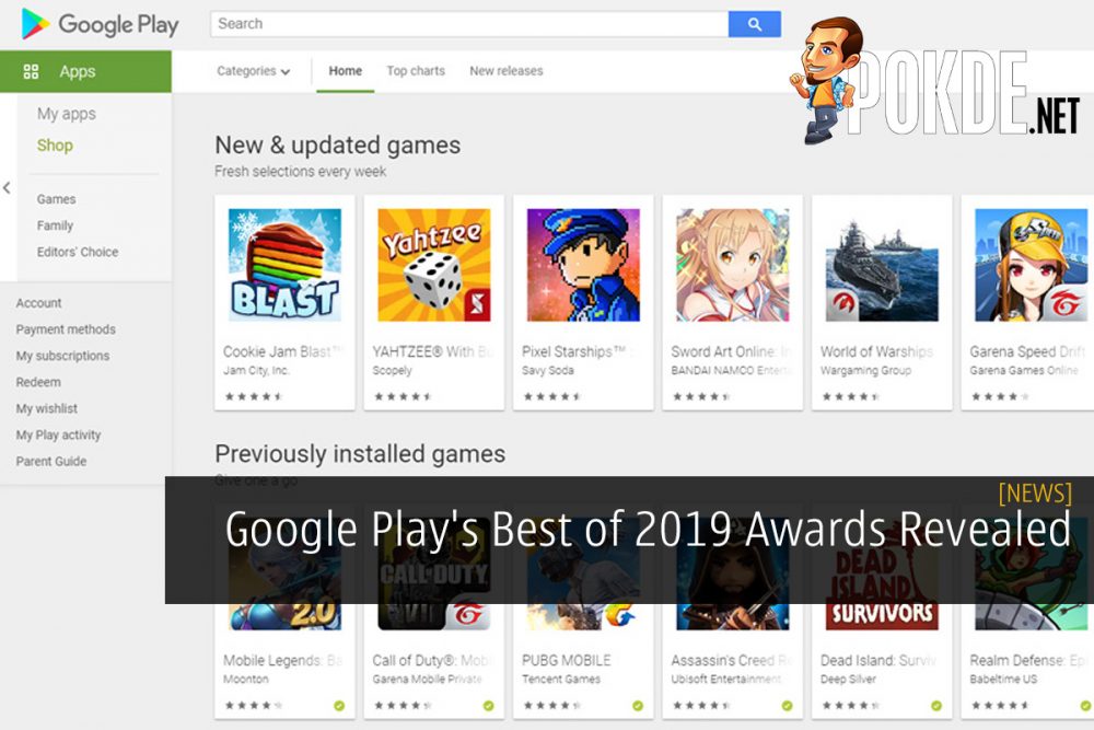 Google Play's Best of 2019 Awards Revealed 29