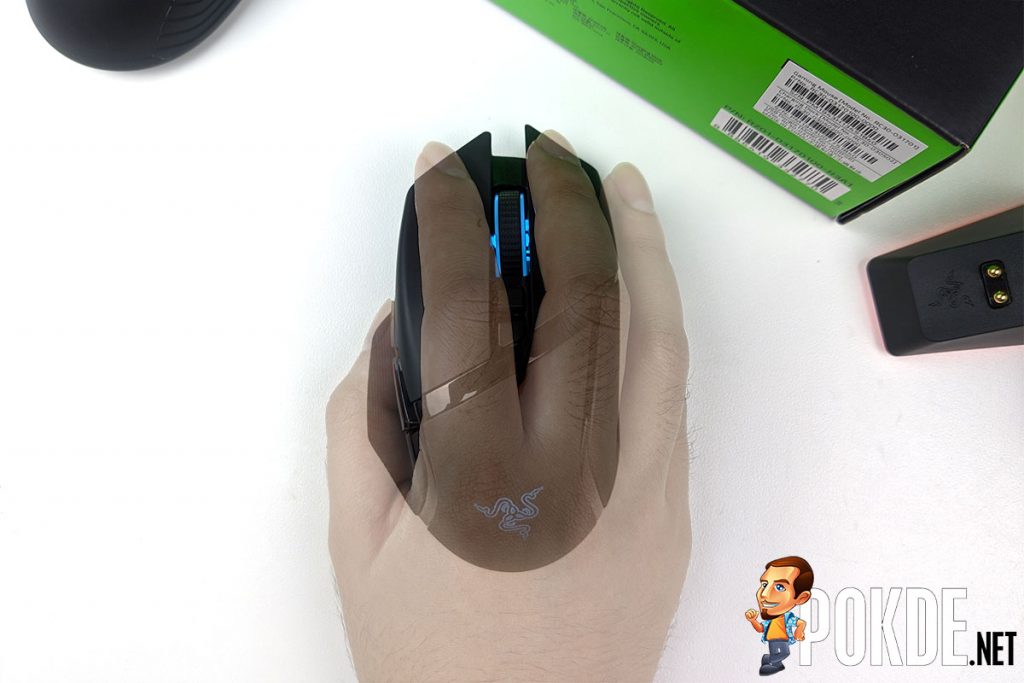 razer basilisk ultimate review grip