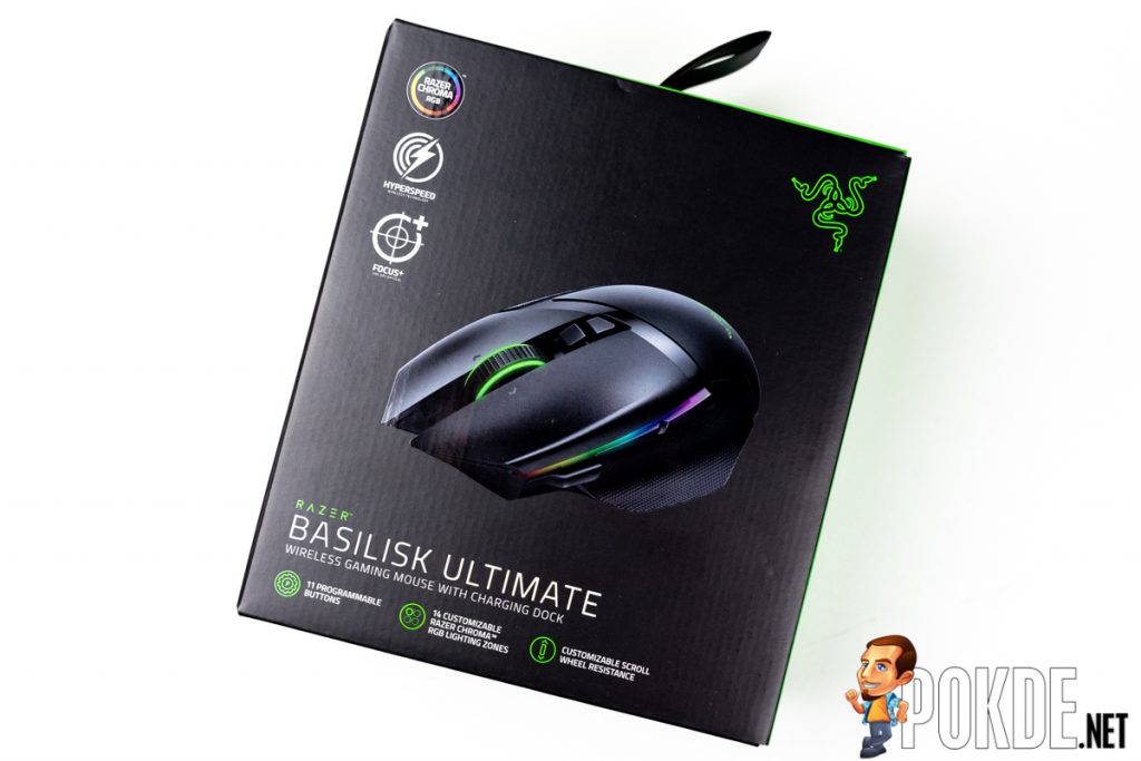 razer basilisk ultimate box front