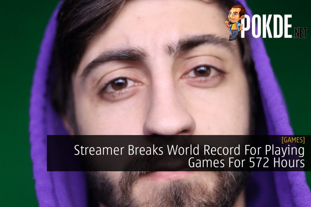 Streamer Breaks World Record For Playing Games For 572 Hours 23