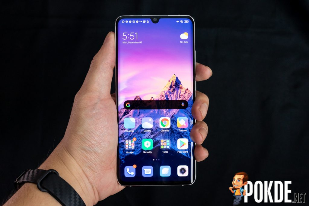 mi note 10 selfie camera