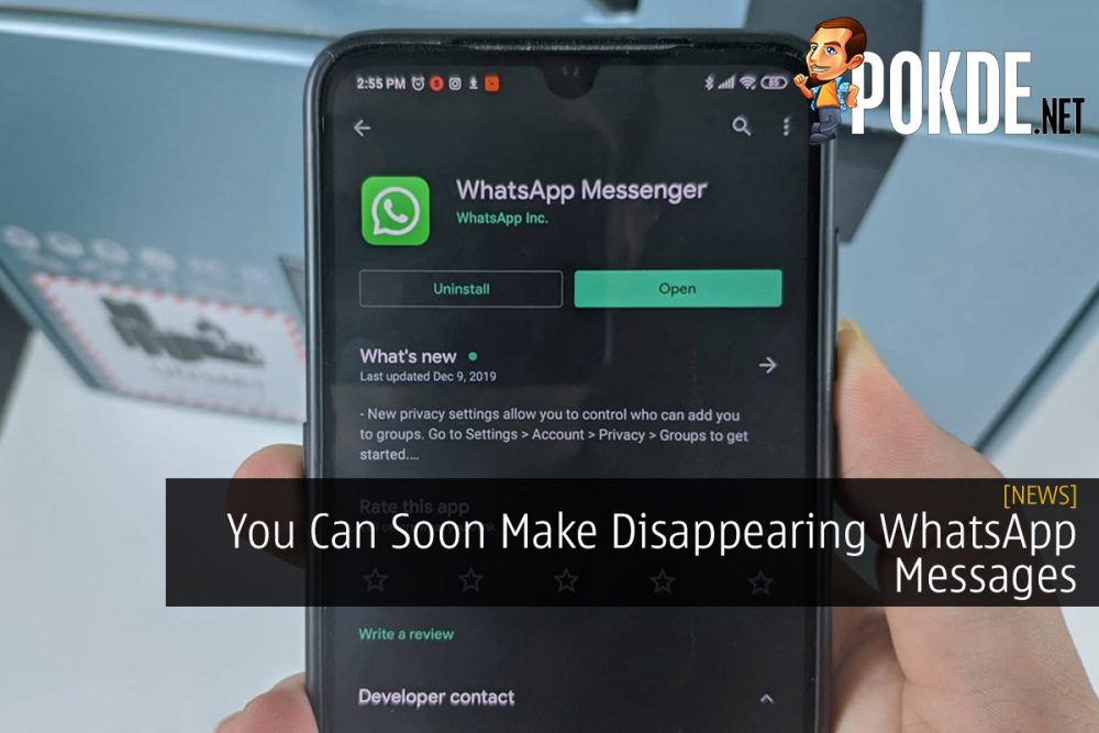 You Can Soon Make Disappearing WhatsApp Messages 30