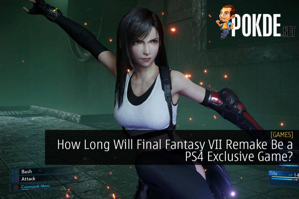 How Long Will Final Fantasy VII Remake Be a PS4 Exclusive Game?