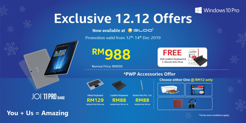 Get exclusive PWP offers from RM12 with every purchase of a JOI 11 Pro 34