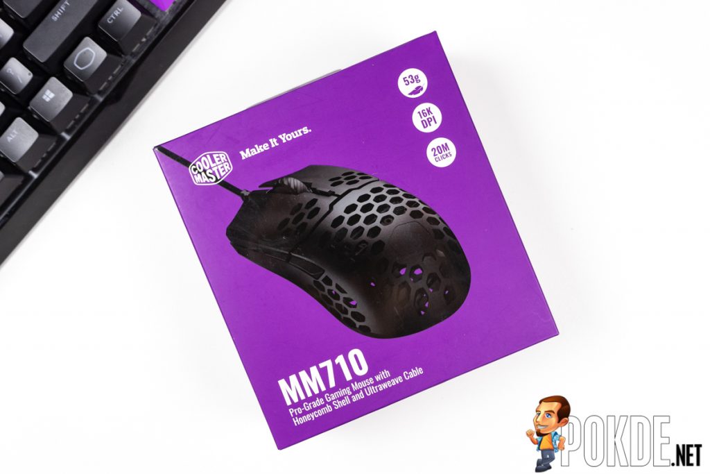 cooler master mm710 box front