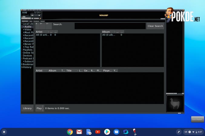 Winamp for chromebook free