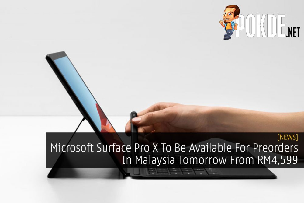 Microsoft Surface Pro X To Be Available For Preorders In Malaysia Tomorrow From RM4,599 24