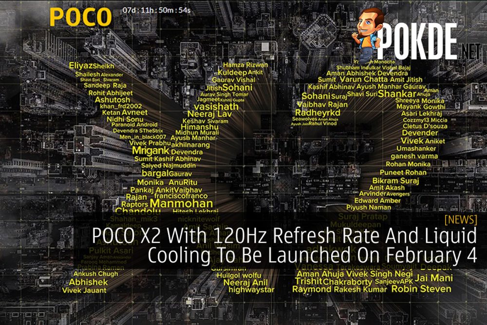 POCO X2 With 120Hz Refresh Rate And Liquid Cooling To Be Launched On February 4 25
