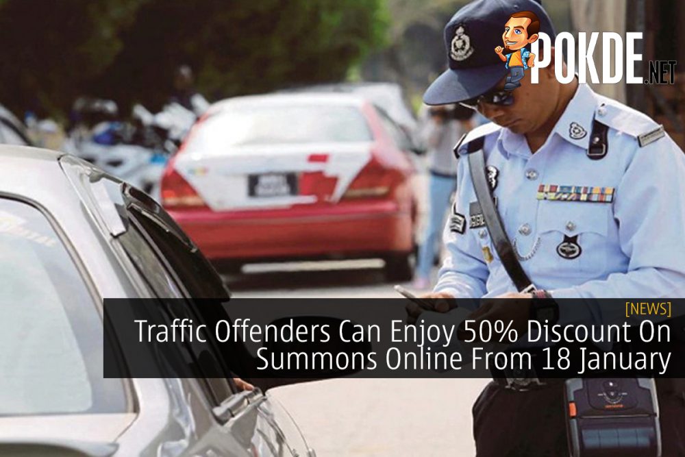 Traffic Offenders Can Enjoy 50% Discount On Summons Online From 18 January 22