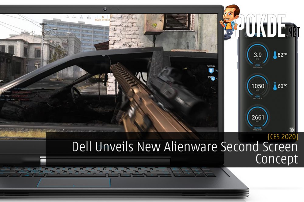 [CES 2020] Dell Unveils New Alienware Second Screen Concept