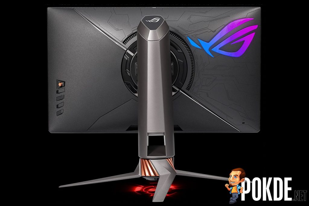 rog swift 360hz back