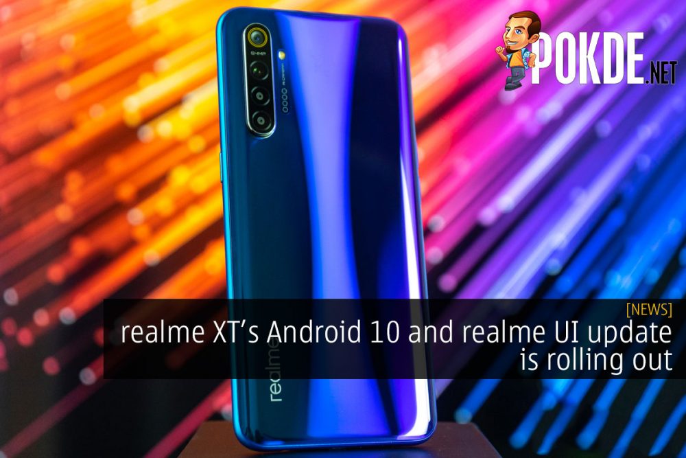 realme XT's Android 10 and realme UI update is rolling out 32