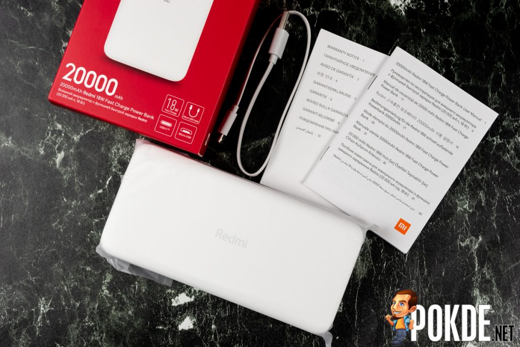 20000mAh Redmi 18W Fast Charge Power Bank Hands-On 33