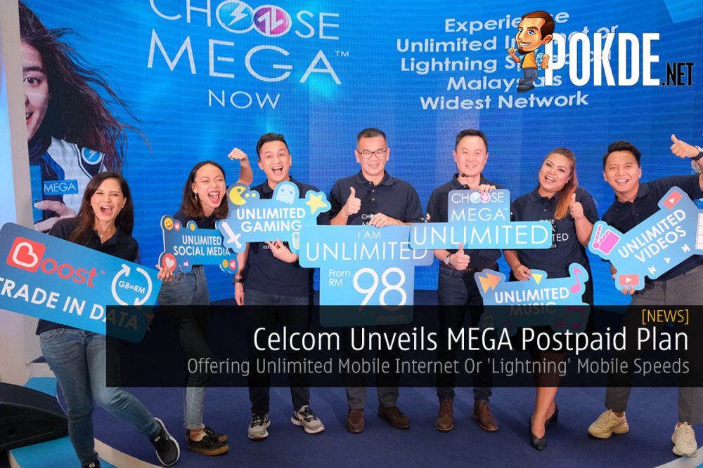 Celcom Unveils MEGA Postpaid Plan — Offering Unlimited Mobile Internet Or 'Lightning' Mobile Speeds 29