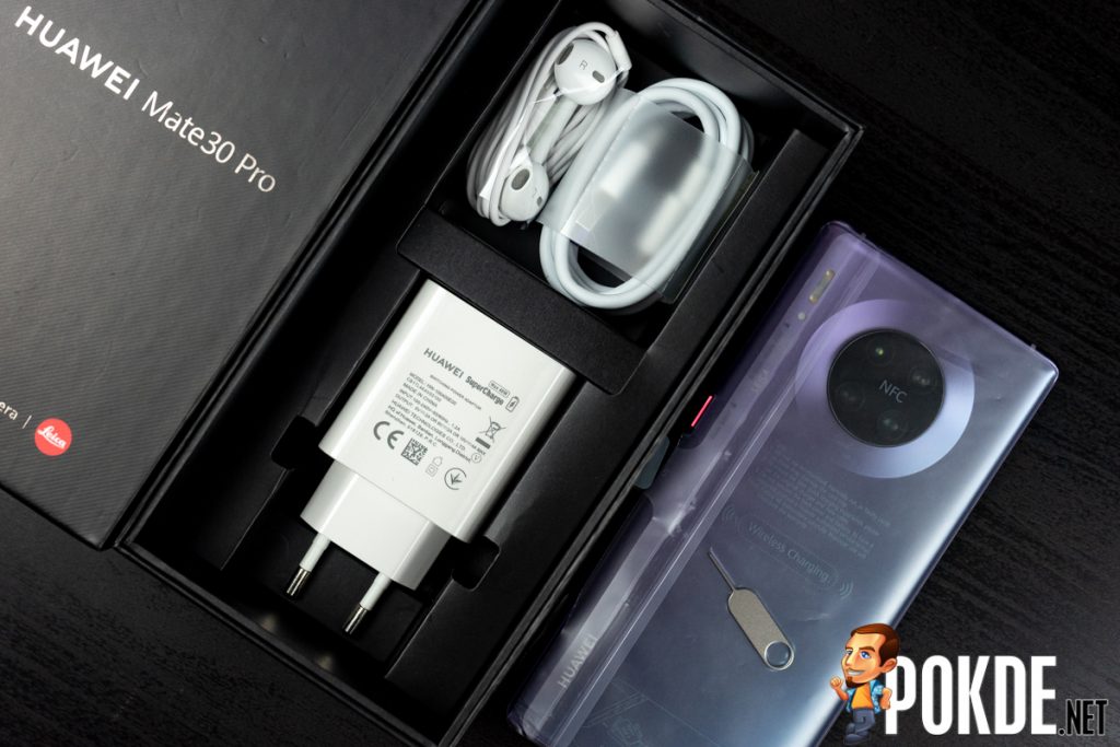 huawei mate 30 pro package