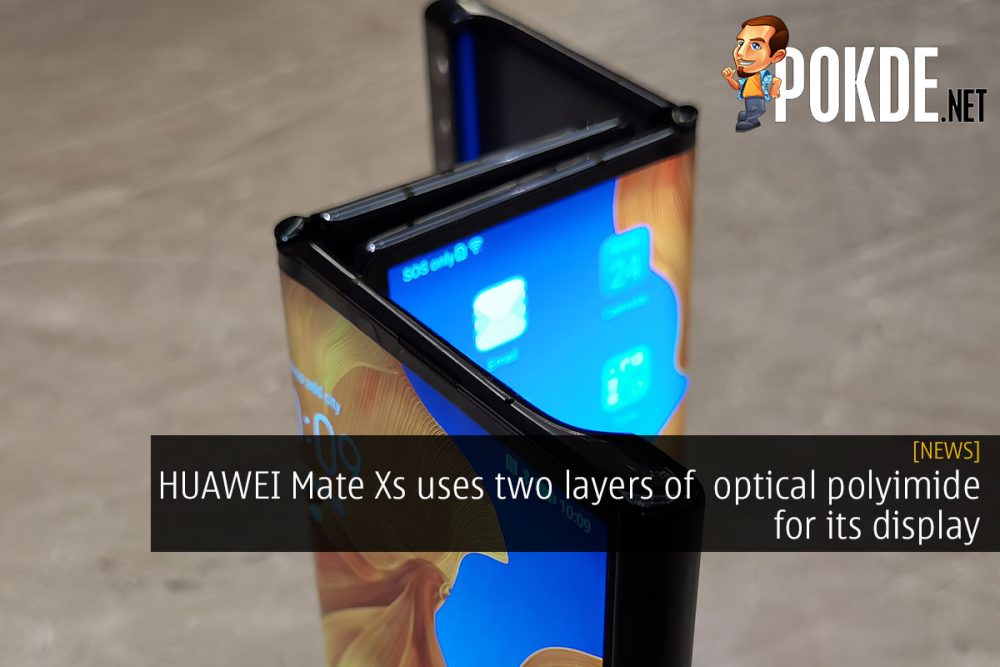HUAWEI Mate Xs uses two layers of optical polyimide for its display 28